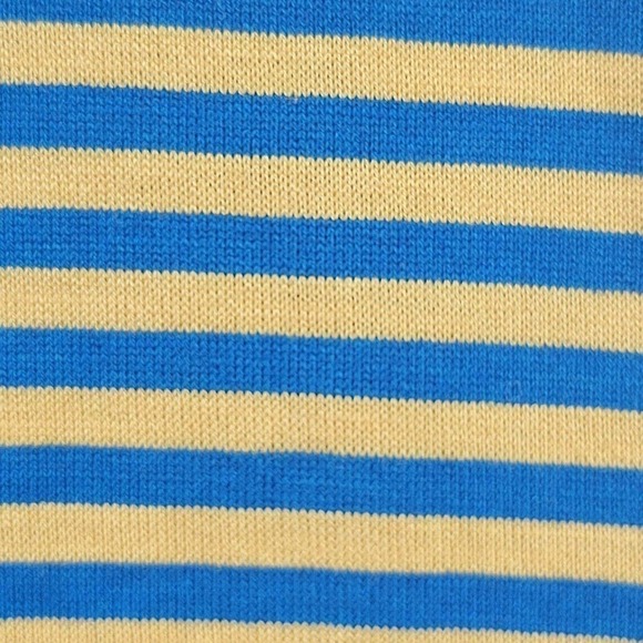 Peter Millar Golf Polo Shirt Mens Size M Medium Yellow Blue - Picture 8 of 12